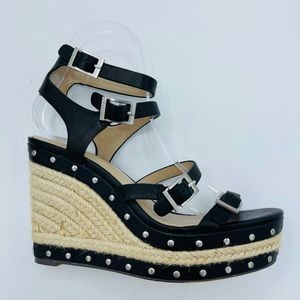 CHARLES BY CHARLES DAVID LEATHER WEDGES